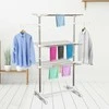 Homcom Mobili drabužių džiovyklė 3 lygių sulankstoma 80-142 x 55 x 152 cm