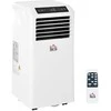 Mobilus oro kondicionierius HOMCOM 2,6 kW, 3-in-1, vėsinimas, sausinimas ir ventiliacija, 12-18㎡, 24 val. laikmatis, su nuotolinio valdymo pulteliu, 2 greičio lygiai