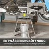 HOMCOM motociklo stovas, universali motociklo atrama, kurios keliamoji galia iki 500 kg, motociklo keltuvas, motociklo kėlimo platforma, motociklo motocross kėlimo platforma, montavimo stovas
