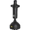 HOMCOM pastatomas bokso maišas, 180 cm, suaugusiems, bokso manekenas, bokso stulpas, humanoidinio dizaino, tvirtas bokso maišas profesionalams ir pradedantiesiems, juodas