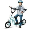 Homcom Pedalinis paspirtukas su pneumatinėmis padangomis 12 colių, nuo 5 metų, mėlynas, 120x58x75-80cm