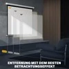 Projektorius HOMCOM Projektoriaus ekranas 171 x 128 cm 84 colių 4:3 HD 4K projekcinis ekranas plastikas, metalas namų kinui