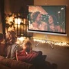 HOMCOM projektoriaus ekranas su stovu 186 x 105 cm 84 colių 16:9 HD 4K ritininis ekranas