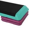Homcom Reguliuojamo aukščio aerobikos laiptelis steperis 10cm/15cm/20cm 110 x 40 x 20 cm