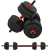 "HOMCOM" reguliuojamų hantelių rinkinys 25 kg