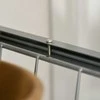 HOMCOM serviravimo vežimėlis virtuvinis vežimėlis su metaliniais krepšiais 36,5 x 36,5 x 89 cm virtuvės vežimėlis pagalbinis vežimėlis sidabrinės spalvos virtuvei ir valgomajam
