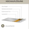 HOMCOM sieninis veidrodis 110 x 50 cm dekoratyvinis veidrodis su metaliniu rėmu, stačiakampis veidrodis miegamajam, vonios kambariui, auksinis