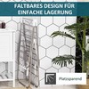 HOMCOM Skalbinių stovas sulankstomas nešiojamasis sparnų džiovintuvas teleskopiniai strypai iš nerūdijančio plieno plastiko sidabro+baltos spalvos 146x60,5x98cm