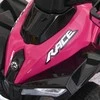HOMCOM Šliaužimo automobilis Vaikų transporto priemonė Pedalinis automobilis Šviesos muzika 18-36 mėnesių Plastikinis plienas Rožinis 67.5x38x44cm