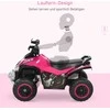 HOMCOM Šliaužimo automobilis Vaikų transporto priemonė Pedalinis automobilis Šviesos muzika 18-36 mėnesių Plastikinis plienas Rožinis 67.5x38x44cm
