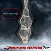 HOMCOM Sodo dekoracijos Helovino dekoracijos 170 cm Helovino mumijos kabantis skeletas su akių švytėjimu, siaubo garsų priekinių durų dekoracija su natūralaus dydžio voratinkliu