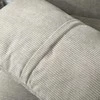 HOMCOM Sofa-lova, sulankstoma lova su lovos funkcija, atlošo pagalvėlės, minkšta sofa su reguliuojamu atlošu, aksomo išvaizdos, 141 x 90 x 81 cm, pilka
