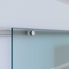 HOMCOM stiklinės stumdomos durys kambariui, pusiau satinizuotos, 775 / 900 / 1025 x 2050 mm