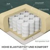 HOMCOM išskleidžiamas fotelis, fotelis-lova, vienvietė sofa su pagalve, svečių lova, minkšta sofa aksomo imitacijos, tamsiai žalia, 77 x 88 x 83 cm