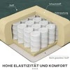 Homcom Sulankstomas fotelis su lovos funkcija - tamsiai žalia 77 x 88 x 83 cm