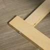 Homcom Svetainės fotelis su reguliuojama atrama kojoms - juoda