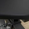 HOMCOM gulimas treniruoklis, dviratis treniruoklis su LCD ekranu, 8 lygių reguliuojamas magnetinis pasipriešinimas, iki 110 kg, plienas ir ABS