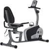Treniruoklis su LCD ekranu, 8 pakopų reguliuojamas magnetinis pasipriešinimas, iki 110 kg, plienas ir ABS
