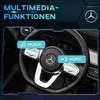 Homcom Vaikiškas elektrinis automobilis su nuotolinio valdymo pulteliu, MP3 grotuvu, priekiniais žibintais, 3-8 km/val., skirta 3-8 metų vaikams