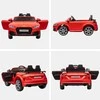 HOMCOM Vaikiškas elektrinis automobilis Vaikiškas automobilis su nuotolinio valdymo pulteliu, MP3, 3-6 metų, PP, raudonas, 102x60x44 cm