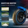 Homcom Vaikiškas elektrinis motociklas su 2 nuimamais mokomaisiais ratais, 1,5-3 km/h, skirta 1,5-3 metų
