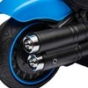 Homcom Vaikiškas elektrinis motociklas su 2 nuimamais mokomaisiais ratais, 1,5-3 km/h, skirta 1,5-3 metų