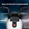 HOMCOM Vaikiškas motociklas Vaikiškas elektrinis motociklas Elektrinė transporto priemonė Vaikiška transporto priemonė su 2 nuimamais mokomaisiais ratais, 3 km/val., skirta 1,5-3 metų vaikams Balta 76 x 42 x 57 cm