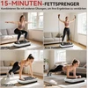 HOMCOM vibracinė platforma, treniruoklis su 2 pasipriešinimo gumomis, 99 vibracijos lygiai, iki 120 kg, viso kūno treniruotėms, 200 W