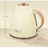 HOMCOM virdulys, 2200 W, su stebėjimo langeliu, filtru, greitas virimas, smėlio spalvos