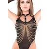 KINKY DIVA grandininė liemenėlė su sagtimis GRANDININĖ LIEMENĖLĖ SU SAGTIMIS