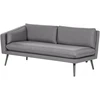 Lauko baldų komplektas Beliani 4 vietų sodo sofa LORETELLO pilka