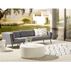 Lauko baldų komplektas Beliani Sodo sofa 3 vietų LORETELLO kairinė Pilka