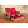 Mville Sofa Ancona Rubino raudona 5 mm