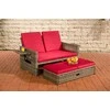 Mville Sofa Ancona Rubino raudona 5 mm