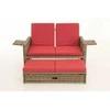 Mville Sofa Ancona Rubino raudona 5 mm