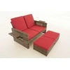 Mville Sofa Ancona Rubino raudona 5 mm