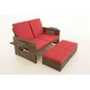 Mville Sofa Ancona Rubino raudona 5 mm