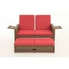 Mville Sofa Ancona Rubino raudona 5 mm