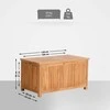 Mville Teak sodo dėžė Odessa 120x62x60