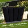 Lauko baldų komplektas Outsunny 3 dalių sodo baldų komplektas su 2 kėdėmis, staliukas su grūdinto stiklo stalviršiu