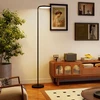 LED grindinis šviestuvas su magnetiniu nuotolinio valdymo pulteliu, lanksčiai reguliuojamas, pasukamas, metalinis, juodas