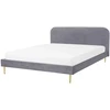Lova Beliani FLAYAT 180 x 200 cm pilka