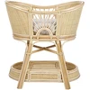 Lova Beliani Vaikiška lovelė Rattan LAGRASSE 50 x 70 cm natūrali