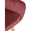 Mville 2 baro kėdžių rinkinys Grant velvet