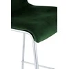 Mville Baro taburetė Hoover, velvetinė, 4 kojų, chromo