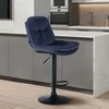 Mville Baro kėdė "Laurel velvet" juoda