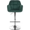 Mville Baro kėdė "Natoma Velvet" chromuota