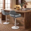 Clp Trading Mville Baro kėdžių komplektas CLP Braga, audinys, baltas, 2 vnt.