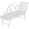 Mville Sodo suolas KARMA, geležinis, balta atlošimo sėdynė