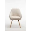 Mville Kėdė Florian Fabric kreminė, natūrali